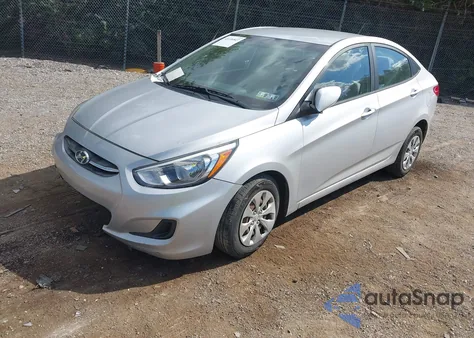 2016 Hyundai Accent Se z USA, uszkodzony, nr VIN KMHCT4AE4GU072369